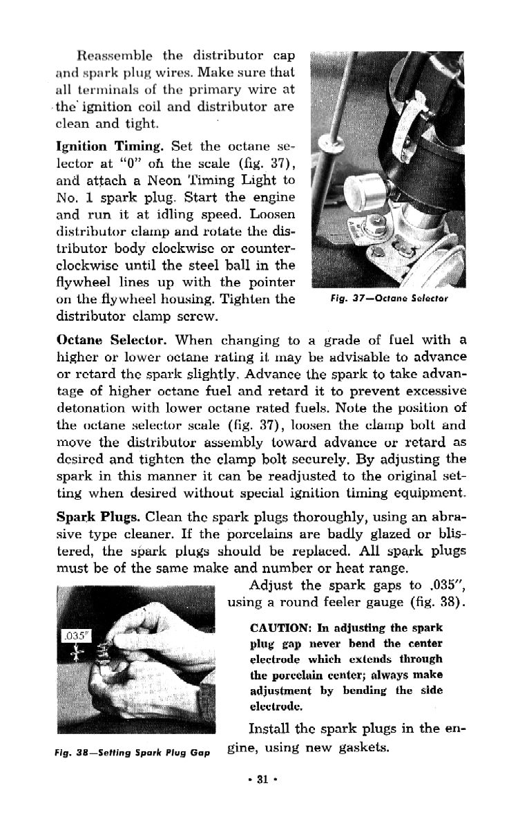 1953 Chevrolet Trucks Operators Manual Page 44